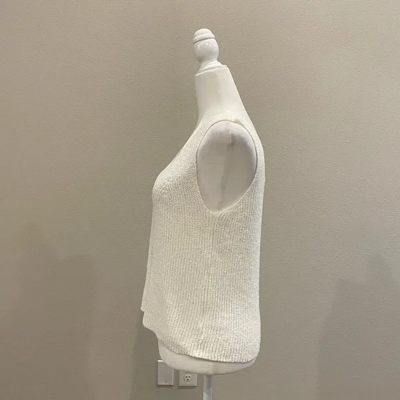 Thread & Supply Georgia sweater tank in white - Picture 6 of 10